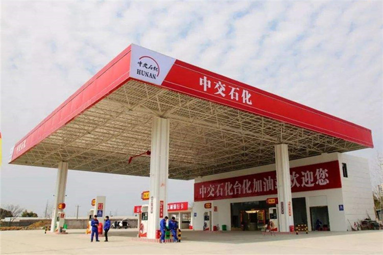 忻州加油站钢结构网架案例6